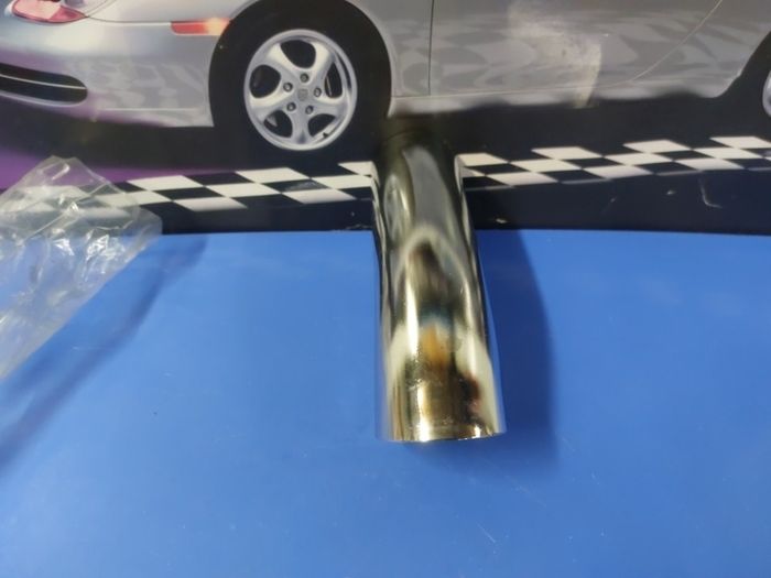 Chrome exhaust tip