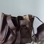 Weekend By MaxMara Falco Chocolate Brown Leather Tote with Pochette Image 4