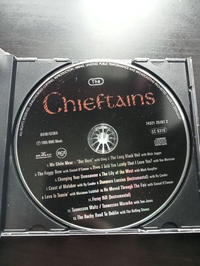 The Chieftains - The Long Black Veil CD