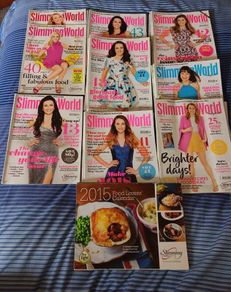 Bundle 34 Slimming World Magazines 2012-2023 + 4 Calendars (With Recipes). Available Seperately.
