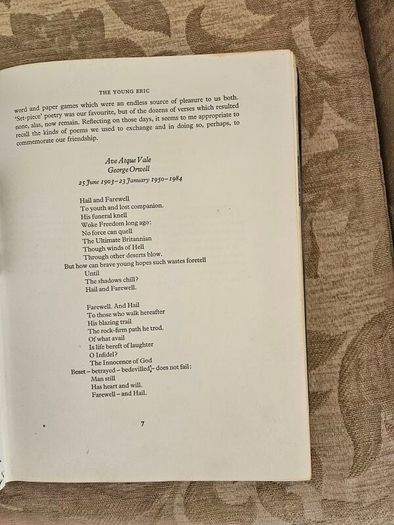 The World Of George Orwell. Edited By Miriam Gross. First Edition Large Volume Hardback With Dustjacket In Fair Condition. See Photos For Same.