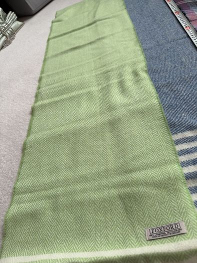 Foxford long wool scarf