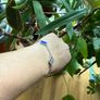 Natural Stone Clover Bracelet Image 6