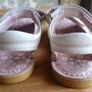 Great Girls White Kickers Sandals Size 13 Image 7