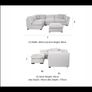 beige couch out of ez living Image 3