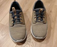 Skechers Men Sneakers Trainers Beige Size EU 40