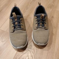 Skechers Men Sneakers Trainers Beige Size EU 40