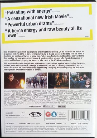 Crush Proof [1998] Darren Healy & Jeff O'Toole [DVD Movie] Irish Movie