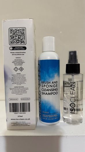 Makeup Brushes and sponges cleaner bundle