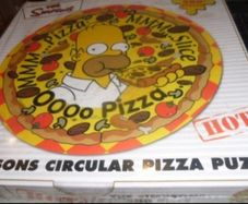 Simpson 500 piece Pizza Puzzle(DC 701)  1