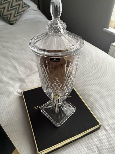 Crystal Killarney frame and drinks dispenser