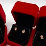 Selection of 9ct gold stud earrings Image 6