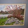 Framed painting - River scene Image 3