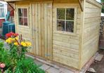 Garden Pent Shed
