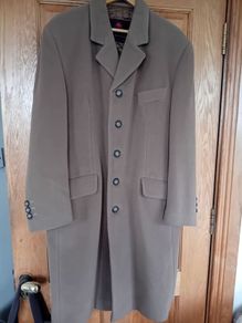 Gents Camel wool cashmere coat