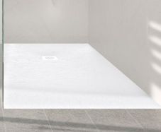 Evineo shower tray 140 by 100