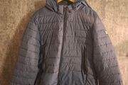 Scotch &amp; Soda Men's Short Quilted With Detachable Hood Jacket Blue XL