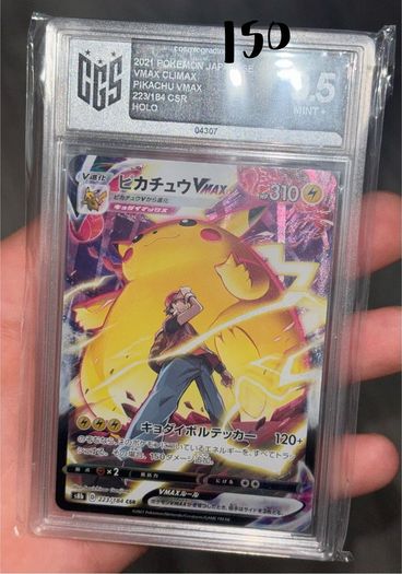 pokemon cards GRADED PRICED