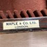 Antique Oak Maples Cutlery Canteen Image 8