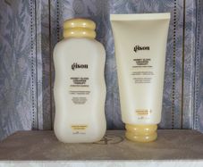 Gisou Honey Gloss Ceramide Therapy Hydrating Shampoo +Conditioner 75mls