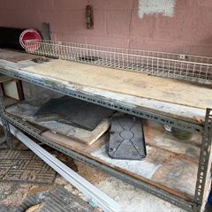 Metal shelves for shed / garage