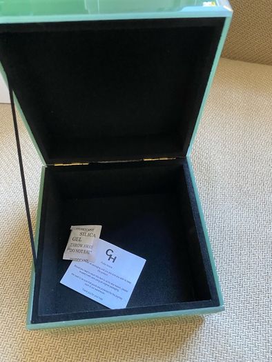 Brand New Green Jeweled Box Storage