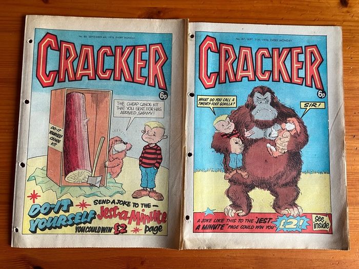 Comics: 'Cracker' 1976 (30 numbers)