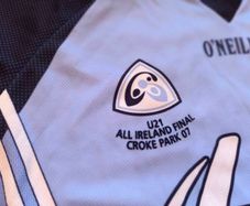 Mint 2007 Dublin GAA U21 All Ireland Final Croke Park O'Neills Jersey Size L Adults