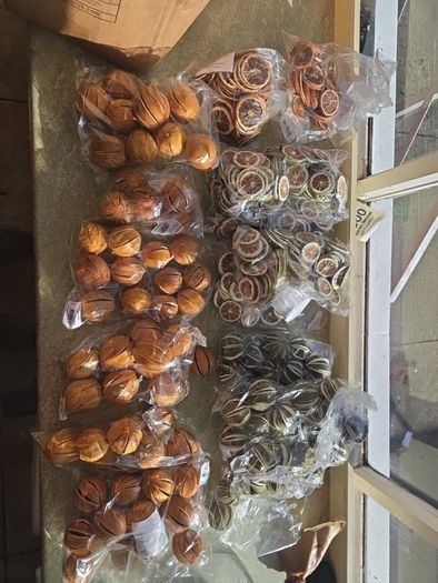 dried fruit for floral displays