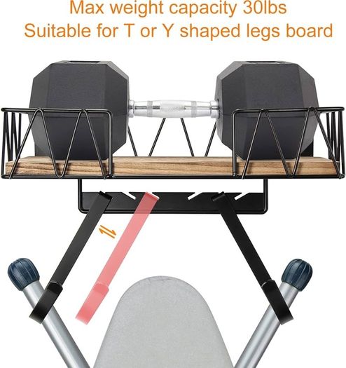 NEW SALE | Ironing Board Hanger Wall Mount - Laundry Room Iron and Ironing Board Holder