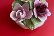 Crown Staffordshire  small  china posy of flowers