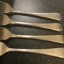 4 Old Dinner Forks Image 3