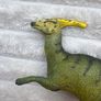 1988 Carnegie Collection Safari Parasaurolophus Dinosaur approx. 12.5 cm. Used Please see photos Image 3