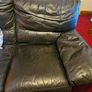 leather sofa 3 seater Image 2