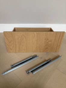 BESTA complete drawer, oak effect