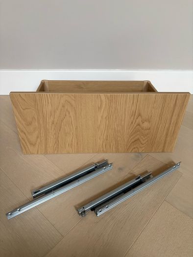 BESTA complete drawer, oak effect