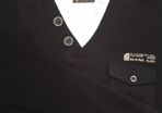 F&F Blue Men's Black Long Sleeve Sweatshirt with White Mock Layer in Size XXXL (Brand New & Tagged)