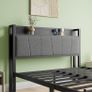 Double Bed Frames with Storage Headboard Image 6