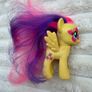 My Little Pony G4 Rainbow Rocks Fluttershy Brushable Butterfly Over Eye Used Please see photos Image 2