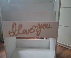 Baby book shelf
