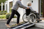 Portable Wheelchair Ramp 3FT 800 lbs Capacity