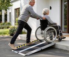 Portable Wheelchair Ramp 3FT 800 lbs Capacity