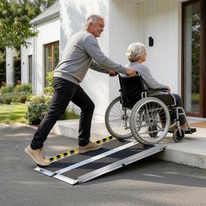 Portable Wheelchair Ramp 3FT 800 lbs Capacity