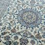 Nain Persian Wool and Silk on Coton Carpet 339cm x 240cm Image 5