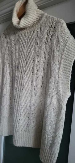 Massimo Dutti Italian Yarn Roll Neck - Sz XS (Fit 10-14UK)