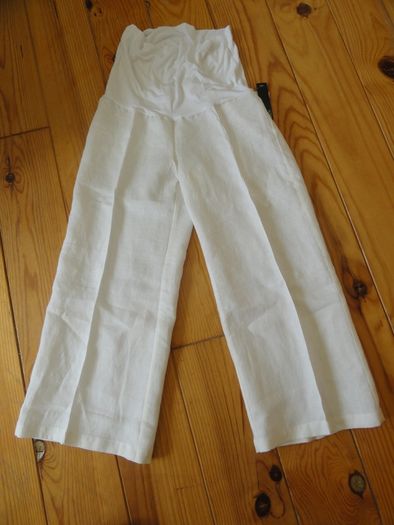 BNWT Maternity Linen Trousers