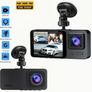 25322 Vavupo 3-Camera Dash Cam for Cars - 1080P Front & Rear Recording, 5.08cm IPS Screen, G-Sensor, Night Vision Image 7
