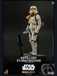 Hot Toys Star Wars Artillery Stormtrooper 1/6 scale figure