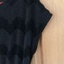 Carraig-Donn Ladies black shimmer dress uk 10 Image 3