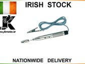 Motorcycle Car Voltage Circuit Tester For 6V/12V DC System Probe Continuity Test Light UP